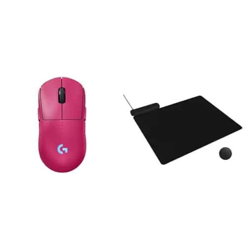 Logitech G Pro Wireless 2 Gaming Mouse + Powerplay 2 Wireless Chargining Mouse Pad Bundle - Magenta main image