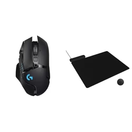 G502 Lightspeed Wireless Gaming Mouse + Powerplay Wireless Charging Mouse Pad image