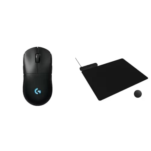 Logitech G Pro Wireless 2 Gaming Mouse + Powerplay 2 Wireless Chargining Mouse Pad Bundle - Black main image