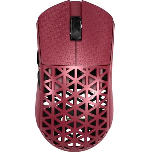 ATTACK SHARK R5 Ultra 8K Carbon Fiber Wireless Red With GripTape main image