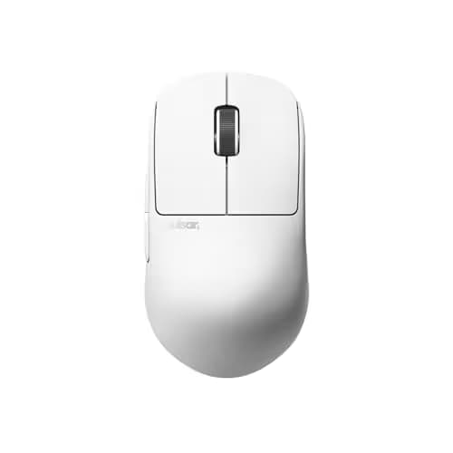 Pulsar Gaming Gears X2H Crazylight Wireless Gaming Mouse, Ultra Lightweight 1.51 oz (43g), Optical Switch, 32000 DPI, 750 IPS, XS-1 Sensor, 8k Compatible (Medium, Uyuni White) main image