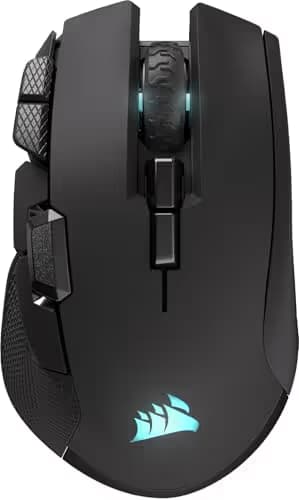 Corsair IRONCLAW Wireless SE Gaming Mouse – 26,000 DPI, Ergonomic Design for Larger Hands, 10 Programmable Buttons, for MOBA, FPS, MMO – Black main image