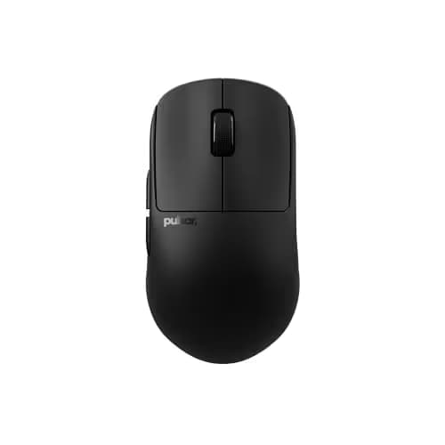 Pulsar Gaming Gears X2H Crazylight Wireless Gaming Mouse, Ultra Lightweight 1.30 oz (37g), Optical Switch, 32000 DPI, 750 IPS, XS-1 Sensor, 8k Compatible (Jet Black) image