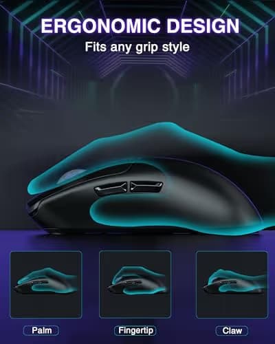 AULA SC580 Wireless Gaming Mouse Black image