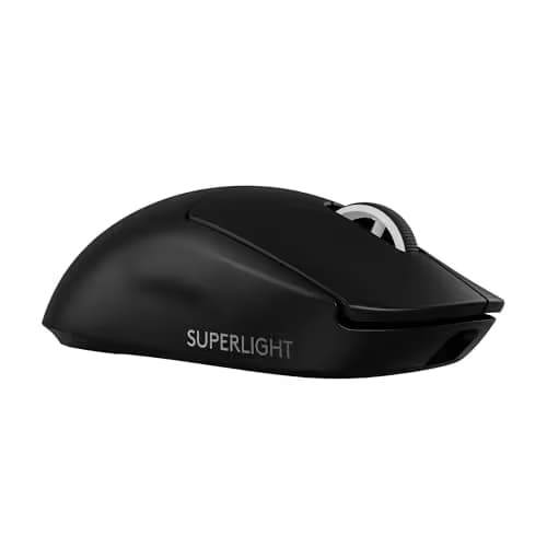 Logitech G PRO X Superlight 2 SE Wireless Gaming Mouse, 60 g pro-Grade Mouse with 5 programmable Buttons, 44K DPI Sensor, 888+ IPS, 1 kHz Report Rate, USB-C Charging for PC/Mac - Black image