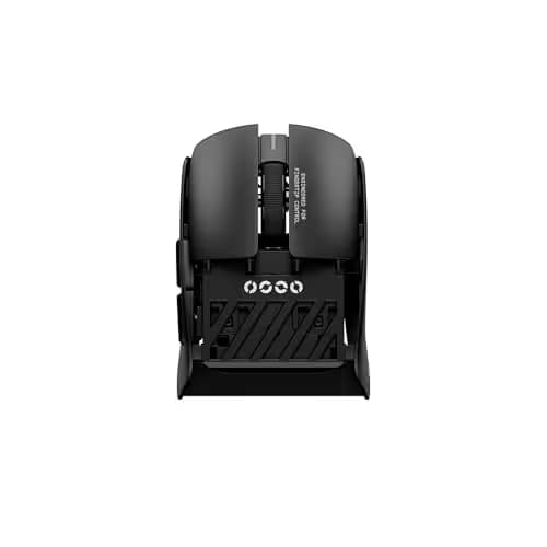 Pulsar Gaming Gears LAB X2F Wireless Fingertip Gaming Mouse, Ultra Lightweight 1.34 oz (38 g), HUANO Blue Pink Dot Switches, 32,000 DPI, 750 IPS, XS-1 Sensor, 8K Compatible (Black) main image