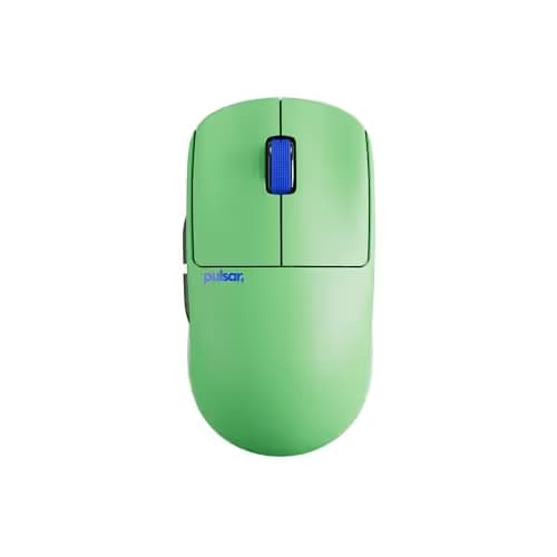 Pulsar Gaming Gears X2 Crazylight Wireless Gaming Mouse, Ultra Lightweight 1.23 oz (35g), Optical Switch, 32000 DPI, 750 IPS, XS-1 Sensor, 8k Compatible Mini (Aqua Zest) image