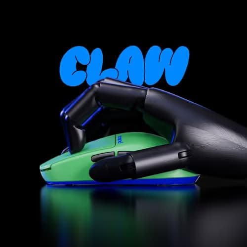 Pulsar Gaming Gears X2 Crazylight Wireless Gaming Mouse, Ultra Lightweight 1.23 oz (35g), Optical Switch, 32000 DPI, 750 IPS, XS-1 Sensor, 8k Compatible Mini (Aqua Zest) image