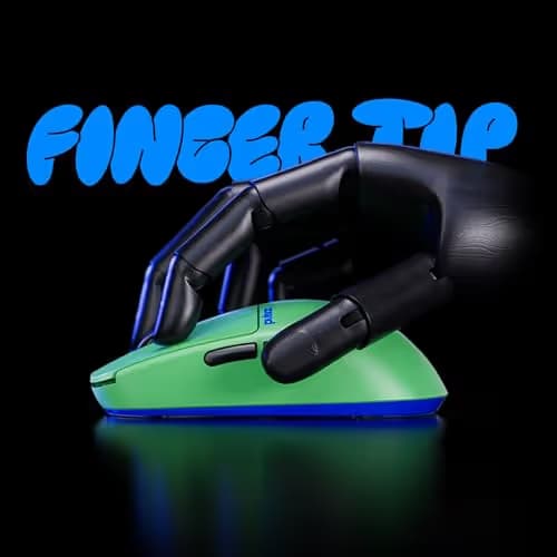 Pulsar Gaming Gears X2 Crazylight Wireless Gaming Mouse, Ultra Lightweight 1.23 oz (35g), Optical Switch, 32000 DPI, 750 IPS, XS-1 Sensor, 8k Compatible Mini (Aqua Zest) image