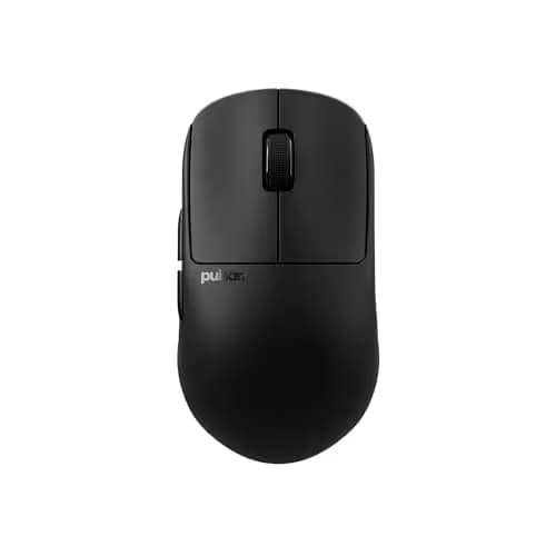Pulsar Gaming Gears X2H Crazylight Wireless Gaming Mouse, Ultra Lightweight 1.51 oz (43g), Optical Switch, 32000 DPI, 750 IPS, XS-1 Sensor, 8k Compatible (Medium, Jet Black) image