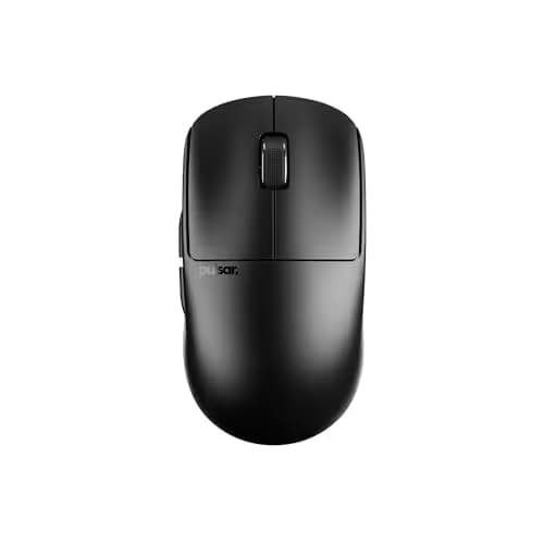 Pulsar Gaming Gears X2 Crazylight Wireless Gaming Mouse, Ultra Lightweight 1.23 oz (35g), Optical Switch, 32000 DPI, 750 IPS, XS-1 Sensor, 8k Compatible Mini (Jet Black) main image