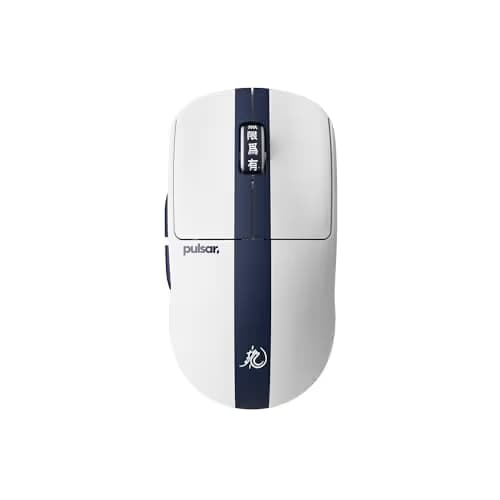 Pulsar Gaming Gears X2 Crazylight Wireless Gaming Mouse, Ultra Lightweight 1.27 oz (36g), Optical Switch, 32000 DPI, 750 IPS, XS-1 Sensor, 8k Compatible (Mini, Bruce Lee 85th Edition) main image