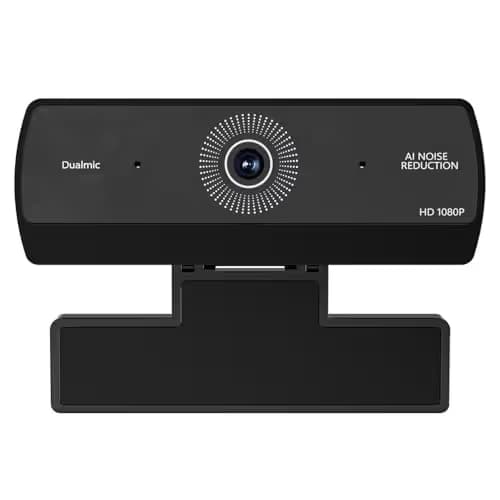 Xweiryn Webcam for PC, HD 1080P USB Plug-and-Play Computer Web Camera, High Definition Webcam for Desktop Laptop, Ideal for Online Class, Video Conference, Live Streaming & Gaming main image