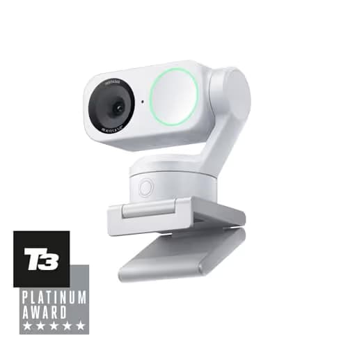 Insta360 Link 2 - PTZ 4K Webcam for PC/Mac, 1/2" Sensor, AI Tracking, HDR, AI Noise-Canceling Mic, Gesture Control for Streaming, Video Calls, Gaming, Works with Zoom, Teams, Twitch & More main image
