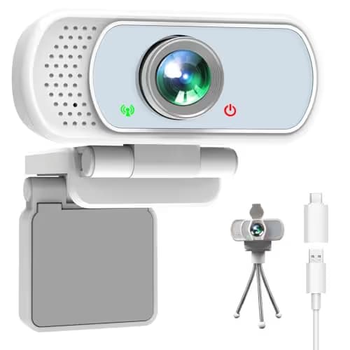 XPCAM USB C Webcam 1080p Computer Camera with Mic, Pro Streaming Web Camera for Mac Desktop Laptop, USB Web Cam Cover and Stand for PC Meeting Twitch Zoom main image