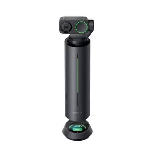 Insta360 WaveLink - 4K Conference Room Speakerphone and Camera, Speaker Tracking, 5m 360° Voice Pickup, Noise Reduction, AI Transcription and Summaries, Plug & Play, Works with Zoom, Teams main image