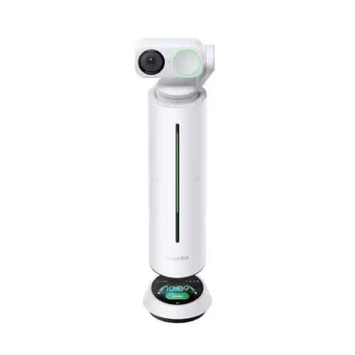 Insta360 WaveLink - 4K Conference Room Speakerphone and Camera, Speaker Tracking, 5m 360° Voice Pickup, Noise Reduction, AI Transcription and Summaries, Plug & Play, Works with Zoom, Teams main image