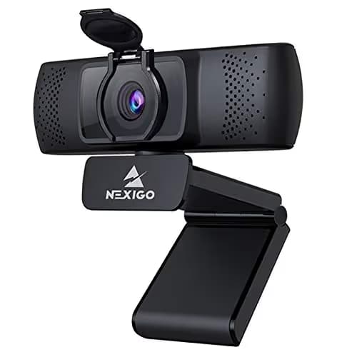 NexiGo N930P 1080P Streaming Business Webcam with Software, Microphone & Privacy Cover, AutoFocus, HD USB Web Camera, for Zoom YouTube Skype FaceTime, PC Mac Laptop Desktop main image