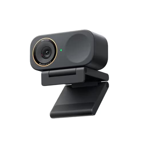 Insta360 Link 2C Pro – 4K Webcam for PC/Mac, 1/1.3” Sensor, Low-Light, Auto Framing, HDR, Directional Noise-Canceling Mics, Supports Stream Deck, Zoom, Teams, Twitch for Streaming or Meetings main image