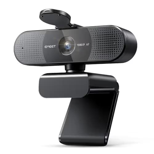 EMEET 2024 Upgraded C960 Webcam for PC, Autofocus, 1080P HD, 73° View Angle, Computer Camera w/Privacy Cover and Microphone, Plug and Play USB Webcam for Video Calling/Zoom/Teams/Google Meet main image