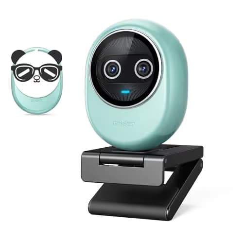 EMEET Piko+ (Piko Plus), World’s 1st Dual-Camera AI-Powered 4K Webcam, 1/2.55'' Sony Sensor, 3 Mics&3 Sound Modes, Panda Magnetic Privacy Cover, USB C-C&C-A, Ideal for Livestreamers main image