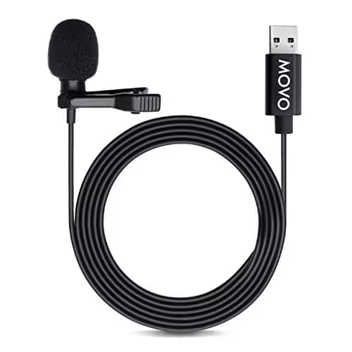 Movo M1 USB Lavalier Microphone (20-Foot Cord) main image