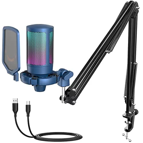 FIFINE A6T USB Microphone Kit - Blue main image