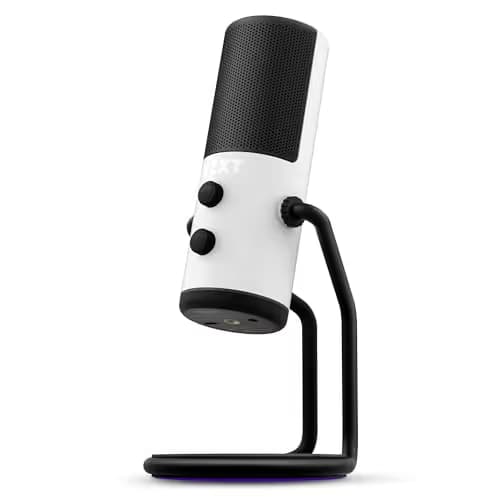 NZXT Capsule USB Microphone - Matte White image
