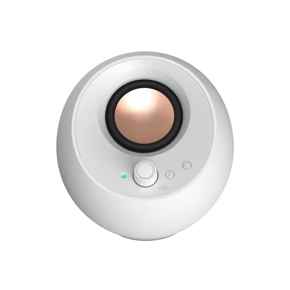 Creative Pebble Pro Minimalist 2.0 USB-C Computer Speakers White main image