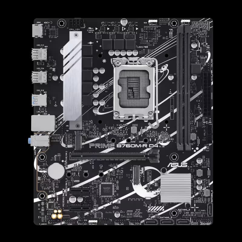 ASUS PRIME B760M-R D4-CSM image