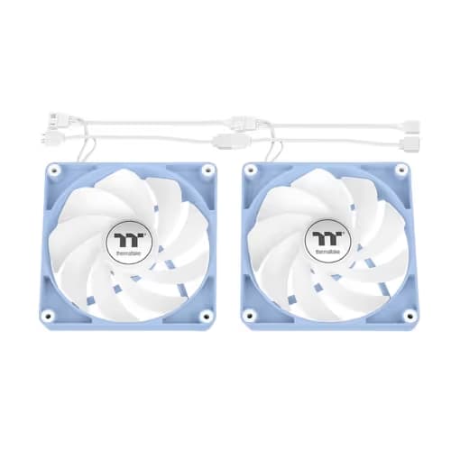 Thermaltake CT120 Reverse FAN ARGB  Hydrangea Blue (2-Fan Pack) image