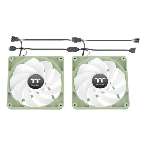Thermaltake CT140 Reverse ARGB (2-FAN Pack) Matcha Green image