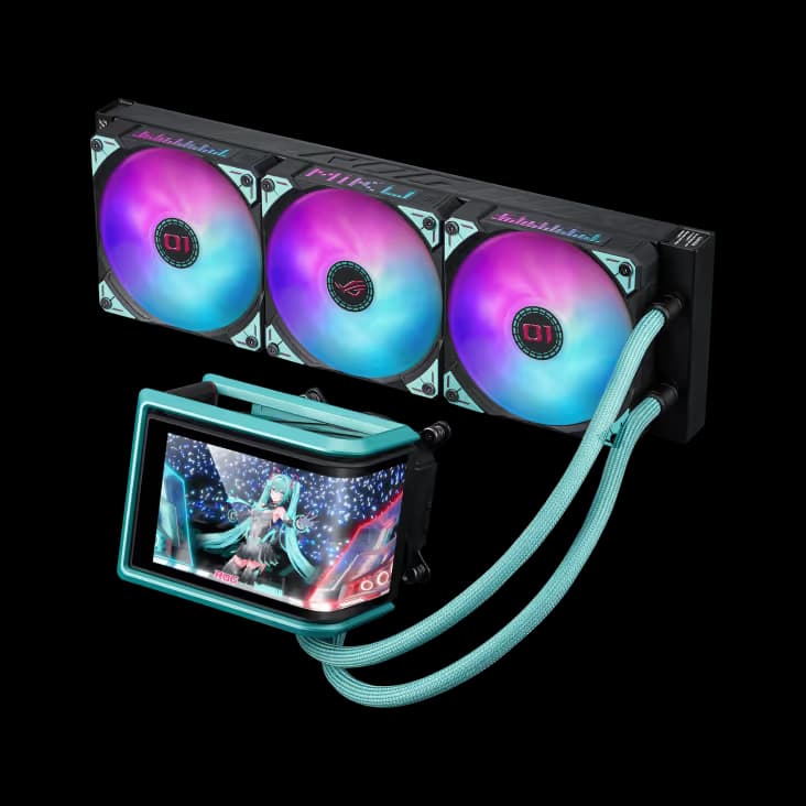 ASUS ROG RYUO IV 360 ARGB Hatsune Miku Edition image