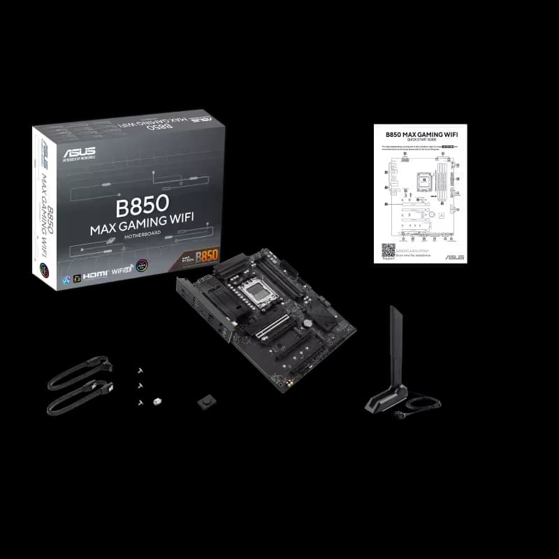 ASUS B850 MAX GAMING WIFI image