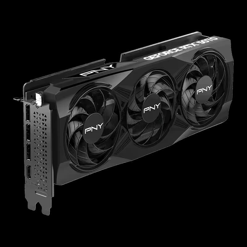PNY GeForce RTX 5070 12GB GDDR7 Overclocked Triple Fan image