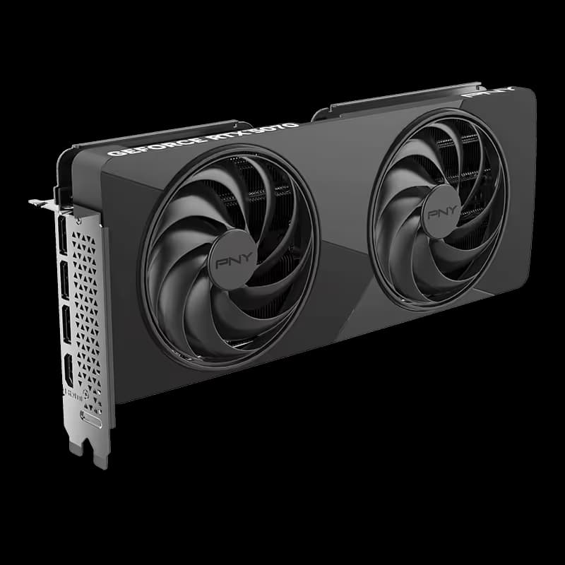 PNY GeForce RTX 5070 12GB GDDR7 Dual-Fan Slim Overclocked image