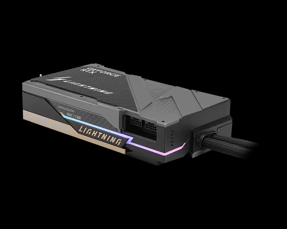 MSI GeForce RTX 5090 32G LIGHTNING Z GDDR7 image
