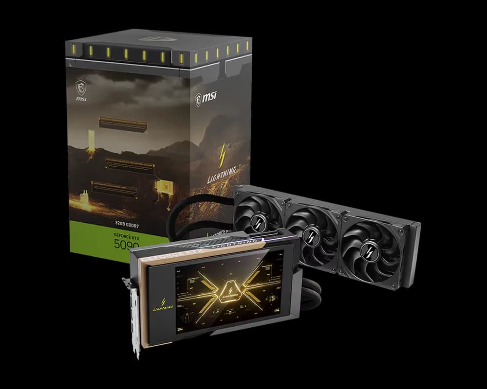 MSI GeForce RTX 5090 32G LIGHTNING Z GDDR7 image