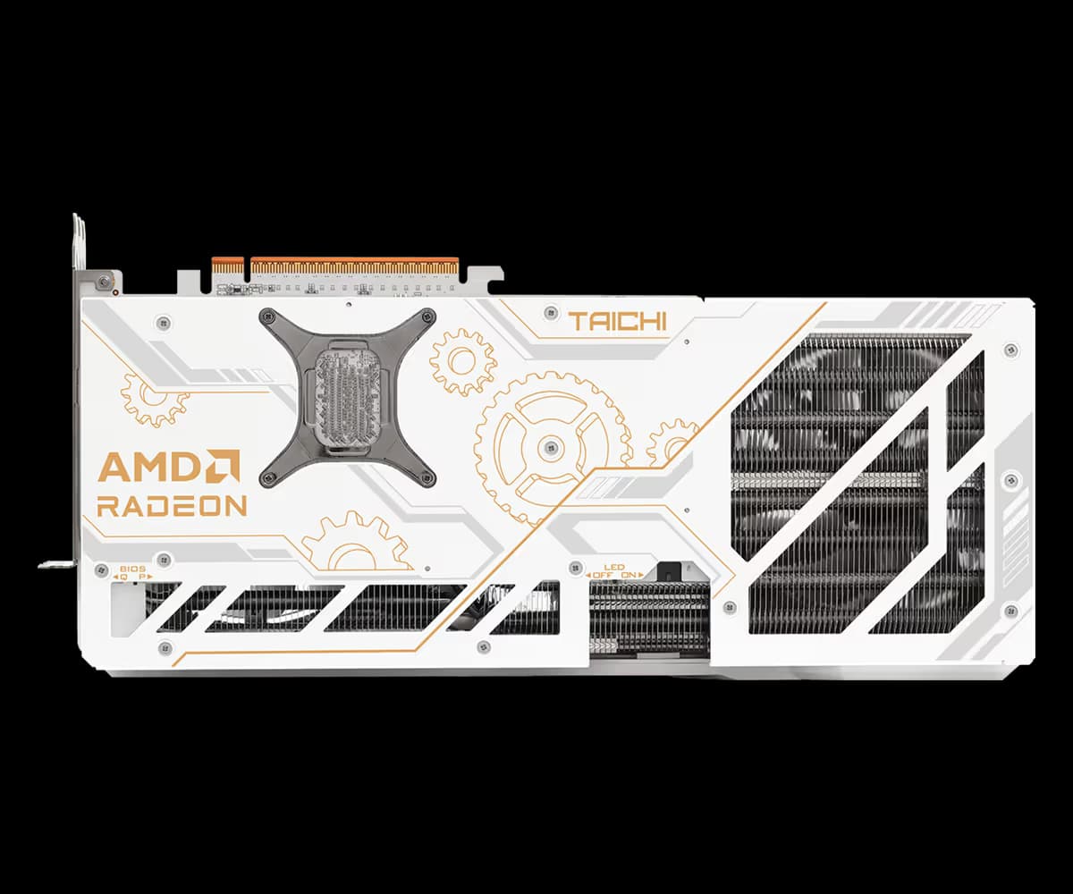 ASRock AMD Radeon RX 9070 XT Taichi White 16GB OC GDDR6 image