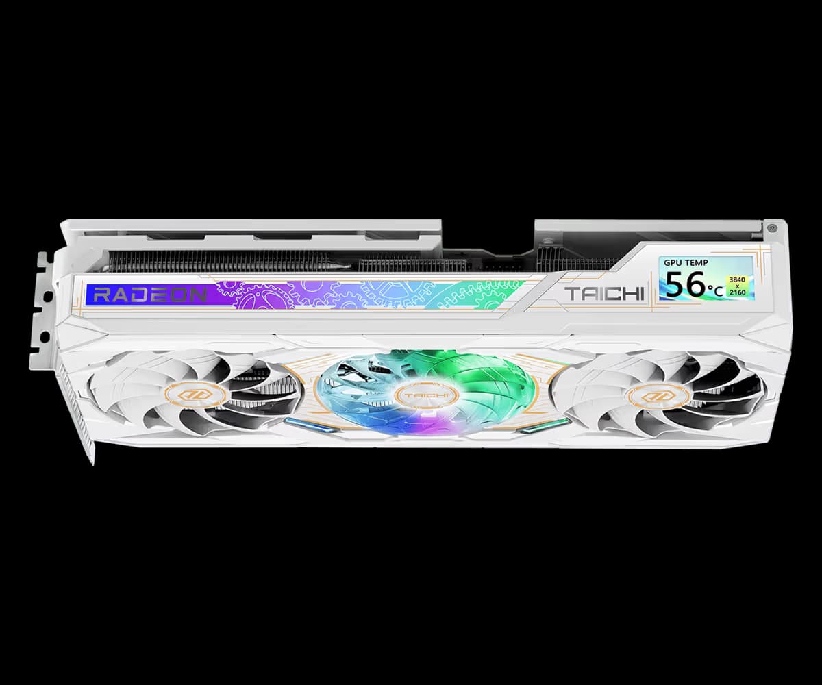 ASRock AMD Radeon RX 9070 XT Taichi White 16GB OC GDDR6 image
