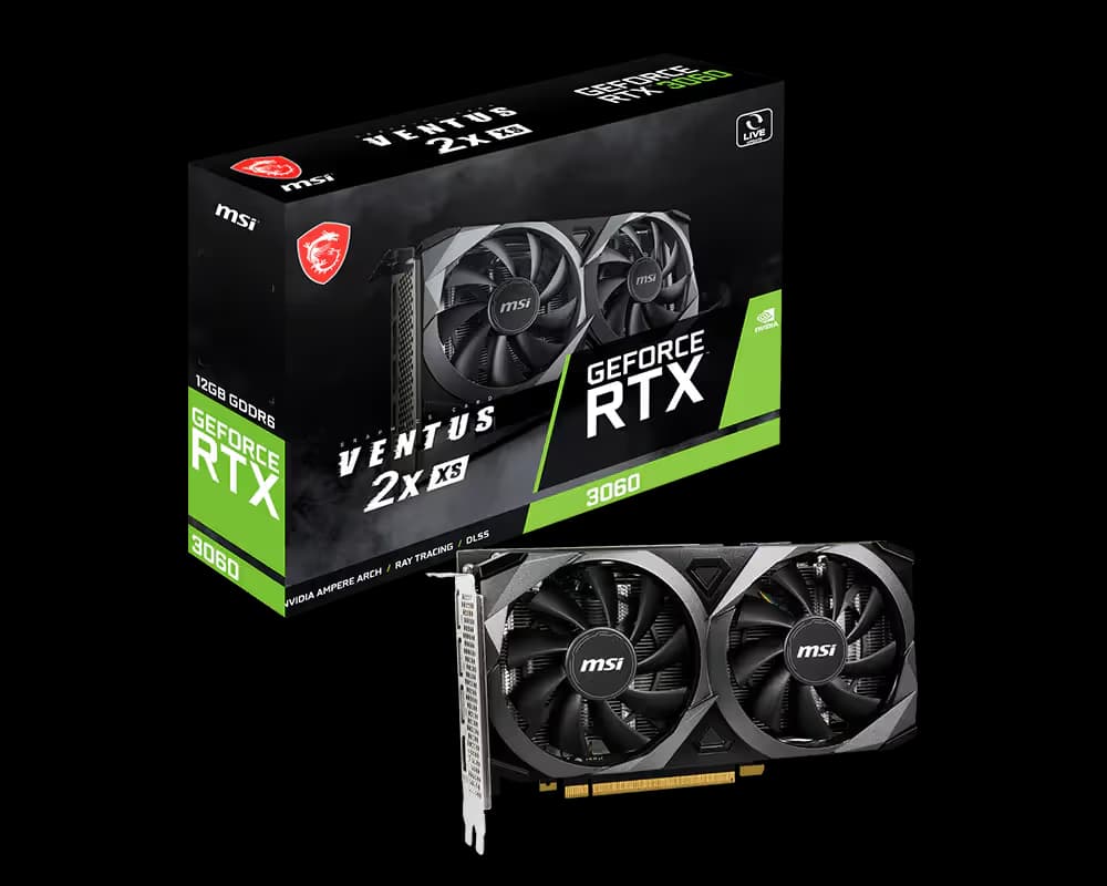 MSI GeForce RTX 3060 VENTUS 2X XS 12G GDDR6 image