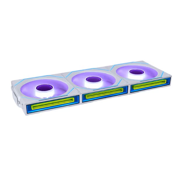 Lian Li Uni Fan SL-Infinity 120mm White ARGB Reverse Blade 3 Pack image
