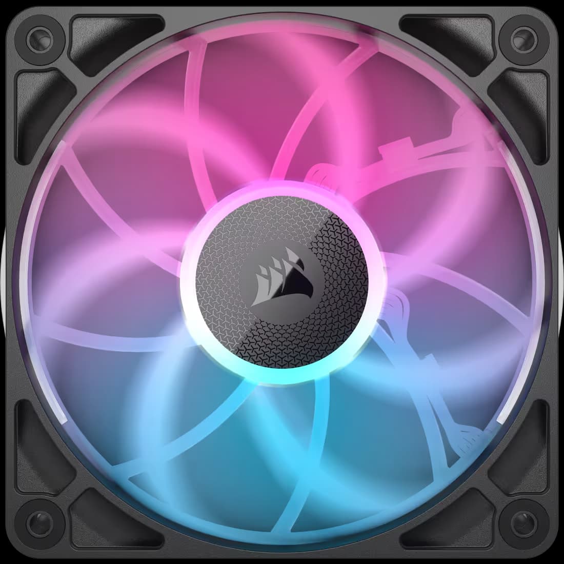 Corsair iCUE LINK RX120 MAX RGB 120mm PWM Thick Fan Black main image