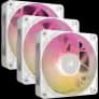 Corsair iCUE LINK RX120 MAX RGB 120mm PWM Thick Fans 3-Pack White image