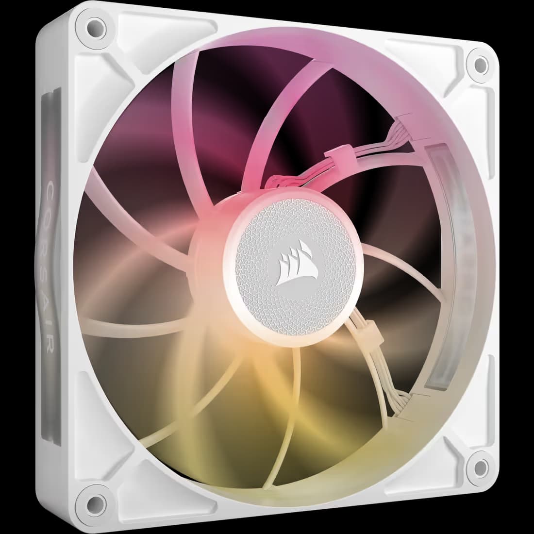 Corsair iCUE LINK RX140 MAX RGB 140mm PWM Thick Fan White main image