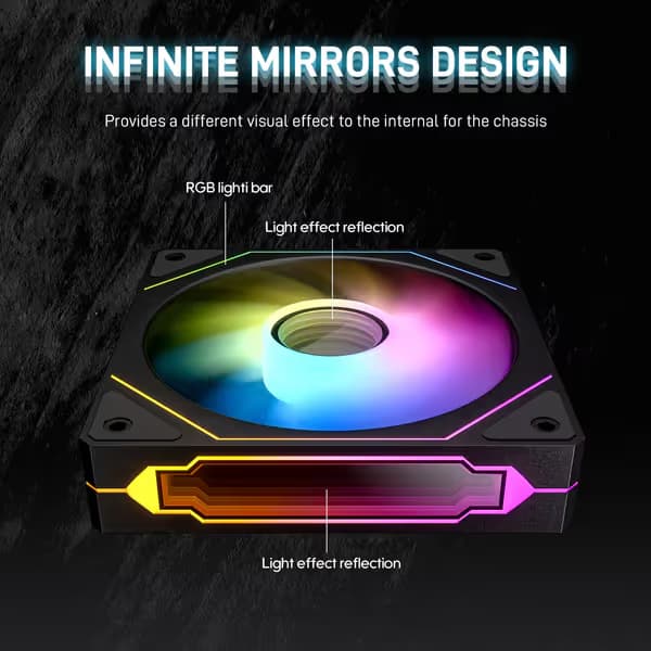 Darkrock F120 Black 6-Pack image