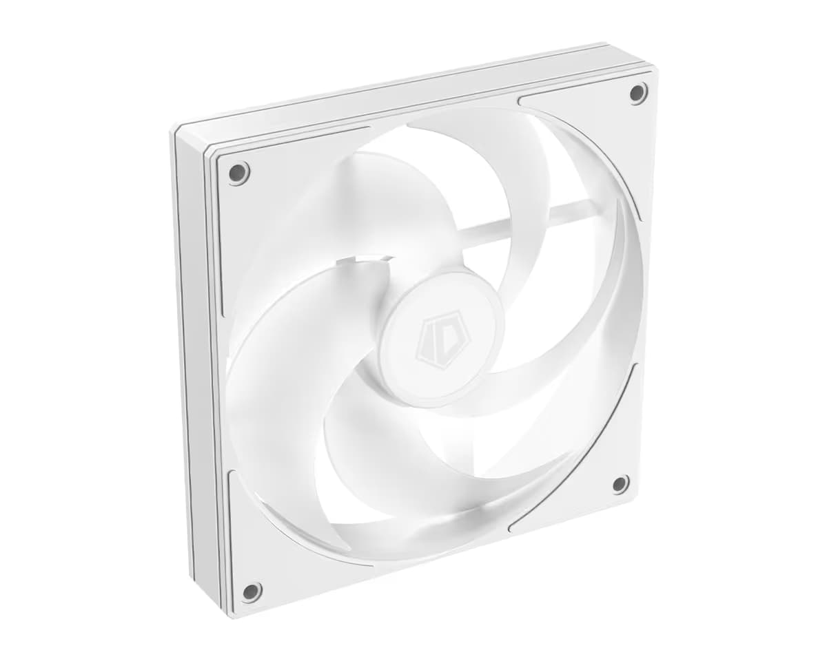 ID-COOLING AS-140-ARGB-W Duet Pack of 2 White PWM image