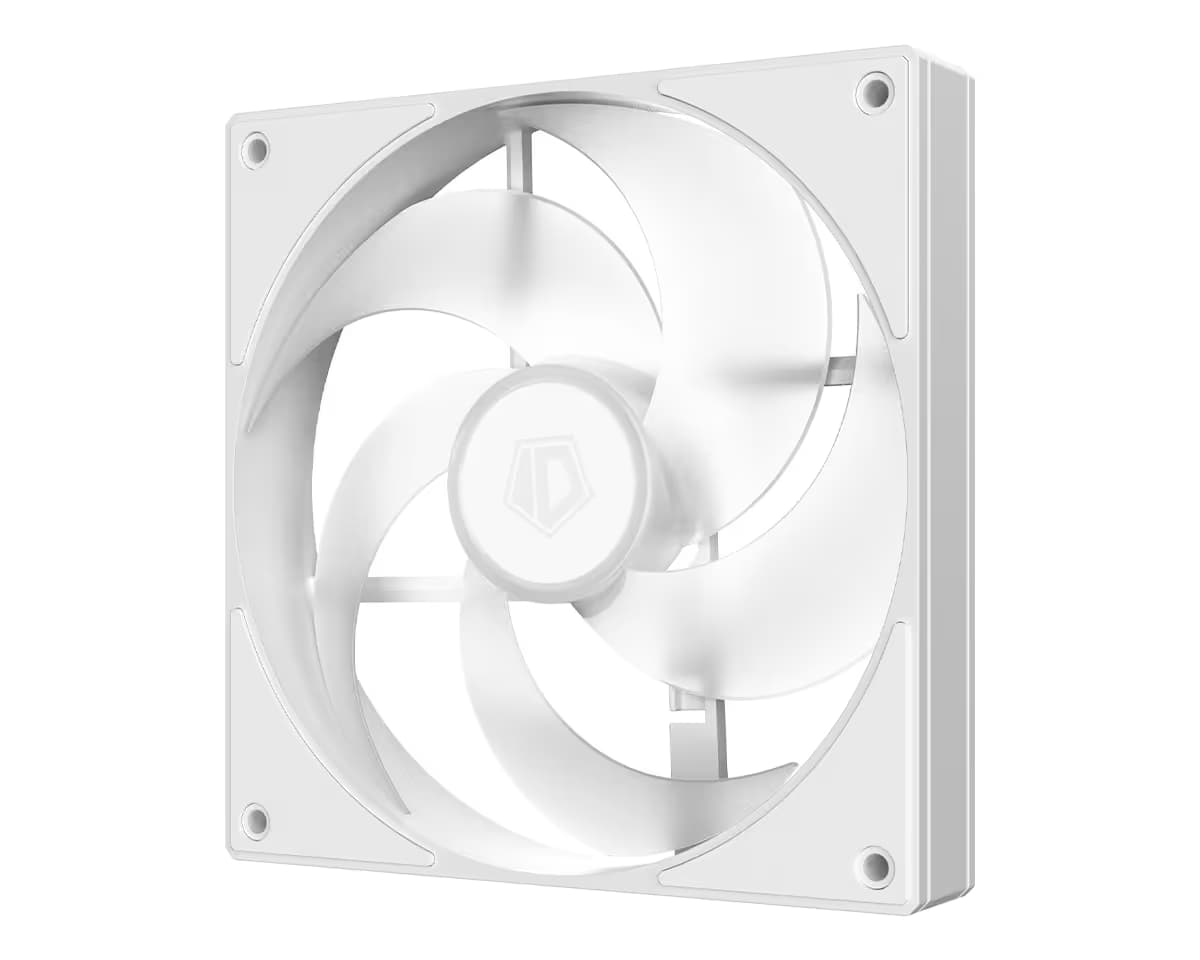 ID-COOLING AS-140-ARGB-W Duet Pack of 2 White PWM image