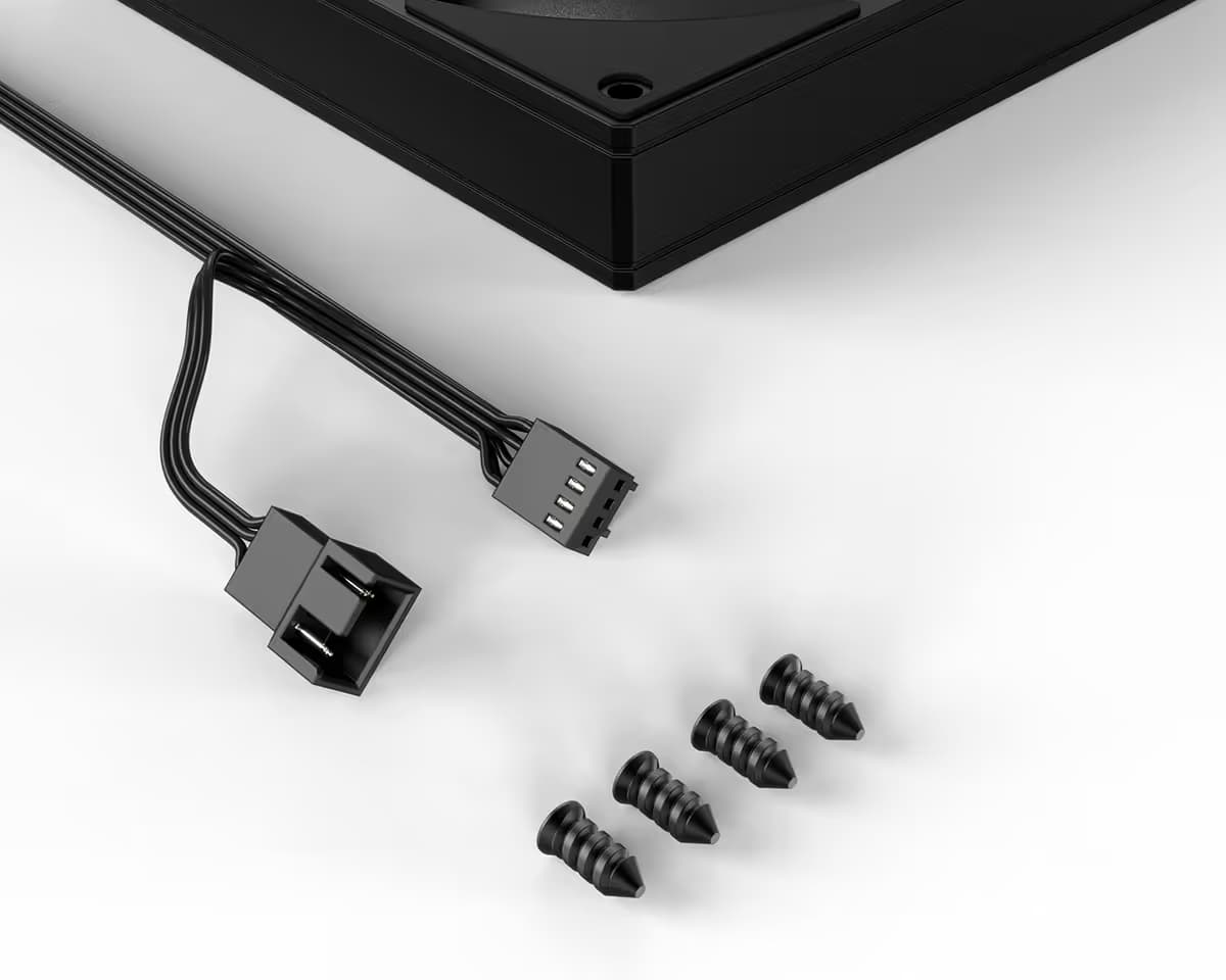 ID-COOLING AS-120-K-TRIO Pack of 3 Black PWM image