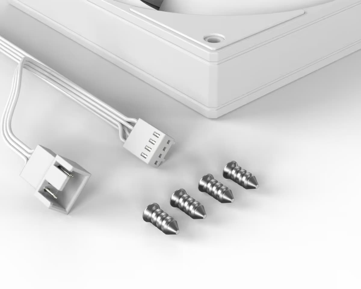ID-COOLING AS-140-W Duet Pack of 2 PWM image